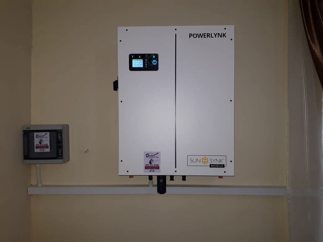 Duane Electrical — SunSynk solar inverter installation